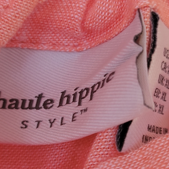 Haute Hippie XL Jumpsuit Peach Romper - Picture 4 of 5